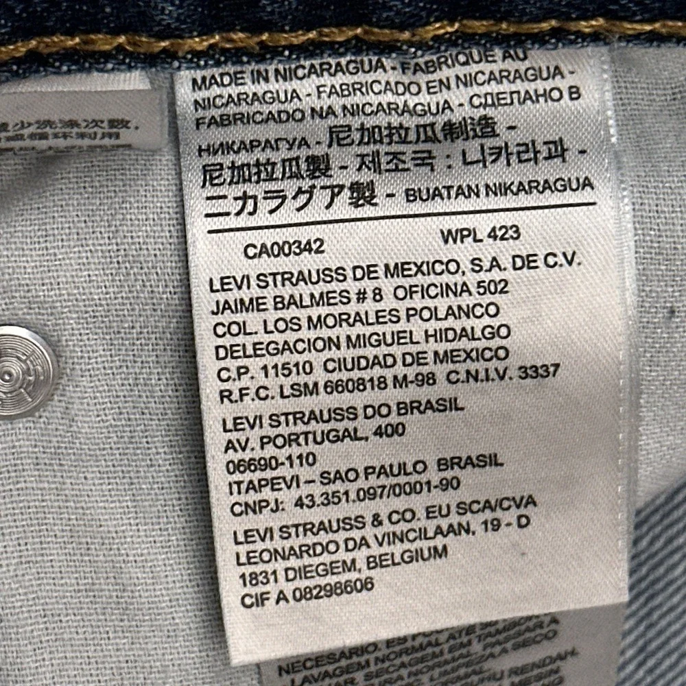 Levis 550 Jean Shorts Men 42 Relaxed Fit 10